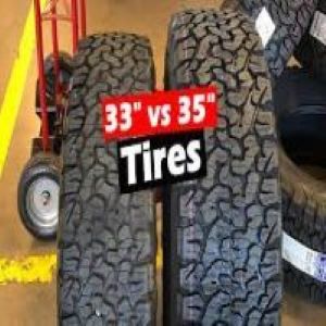 33 vs 35 Tires