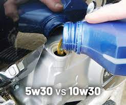 can I use 5w30 instead of 10w30