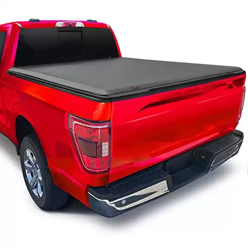 MaxMate Soft Roll-up Truck Bed Tonneau Cover Compatible with 2015-2020 Ford F-150 | 5.5' Bed | TCF169029 | Vinyl