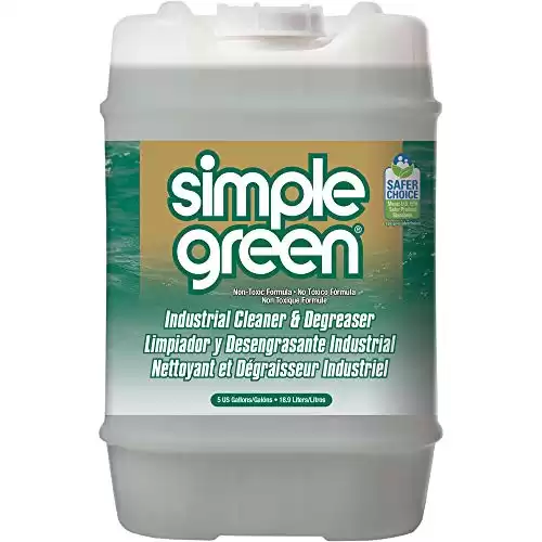 Simple Green, SMP13006, Industrial Cleaner/Degreaser, 1 / Each, White
