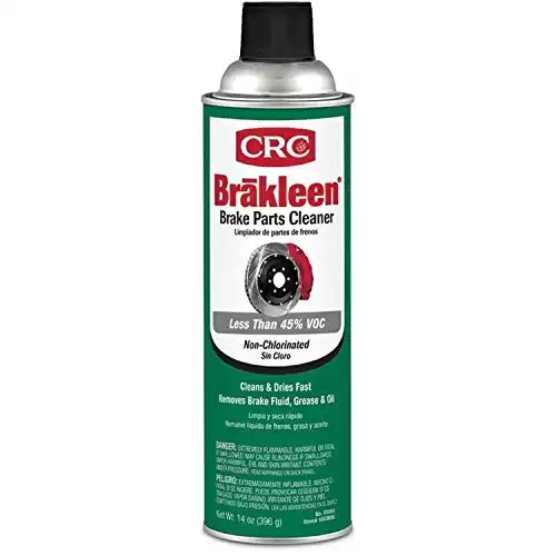CRC 05084 BRAKLEEN Brake Parts Cleaner - Non-Chlorinated - 14 Wt Oz