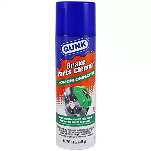 Gunk M715-12PK Non-Chlorinated Brake Cleaner - 14 oz, (Case of 12)