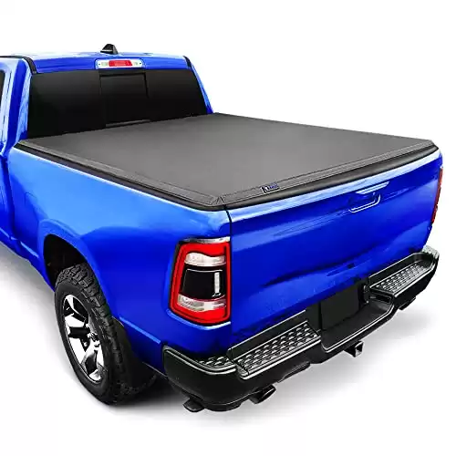 Tyger Auto T3 Soft Tri-Fold Truck Bed Tonneau Cover for 2019-2022 Ram 1500 New Body Style | 5'7" Bed (67") | Not for Classic | Does Not Fit with Multi-Function (Split) Tailgate or RamBo...