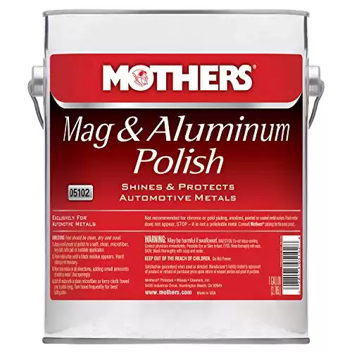 Mothers 05102 Mag & Aluminum Polish - 1 Gallon